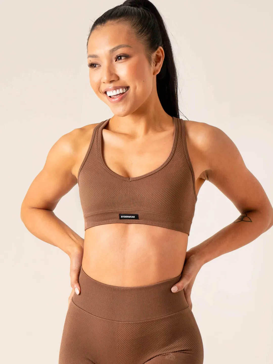 Women Ryderwear Circuit Rib eae port Bra
