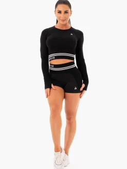 Women Ryderwear Freetye eae ong eeve Crop