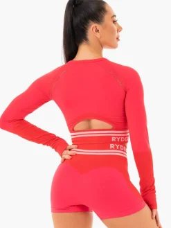 Women Ryderwear Freetye eae ong eeve Crop