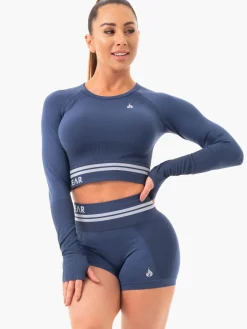 Women Ryderwear Freetye eae ong eeve Crop
