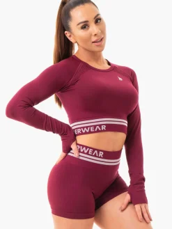Women Ryderwear Freetye eae ong eeve Crop