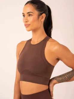 Women Ryderwear ift eae High Neck port Bra