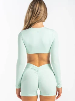 Women Ryderwear NKD Knot ong eeve Top