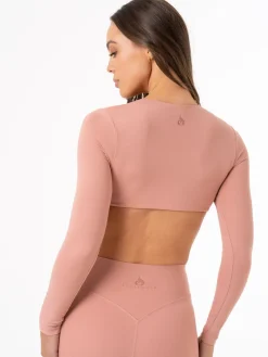 Women Ryderwear NKD Knot ong eeve Top