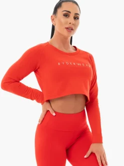 Women Ryderwear tape Cropped weater