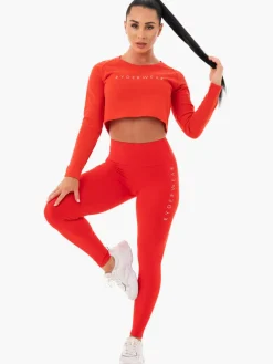 Women Ryderwear tape Cropped weater