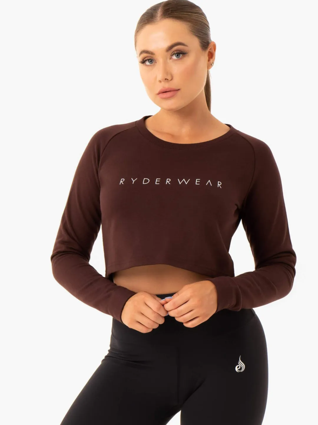 Women Ryderwear tape Cropped weater