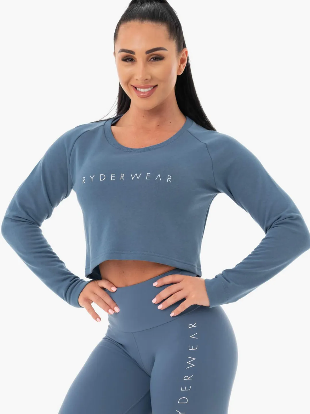 Women Ryderwear tape Cropped weater