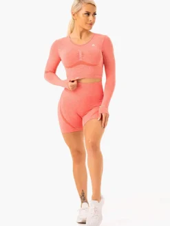 Women Ryderwear tape eae ong eeve Top