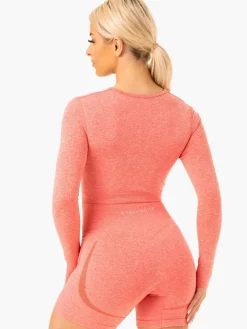Women Ryderwear tape eae ong eeve Top