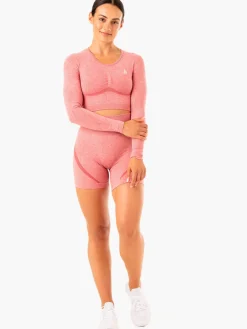Women Ryderwear tape eae ong eeve Top