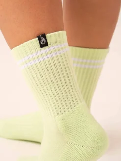 Women Ryderwear Stripe Crew Socks