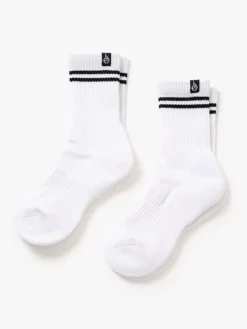 Women Ryderwear Stripe Crew Socks 2 Pack