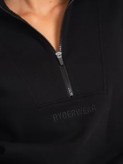 Women Ryderwear Unisex Half Zip Jumper