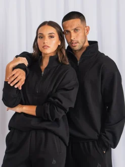 Women Ryderwear Unisex Half Zip Jumper